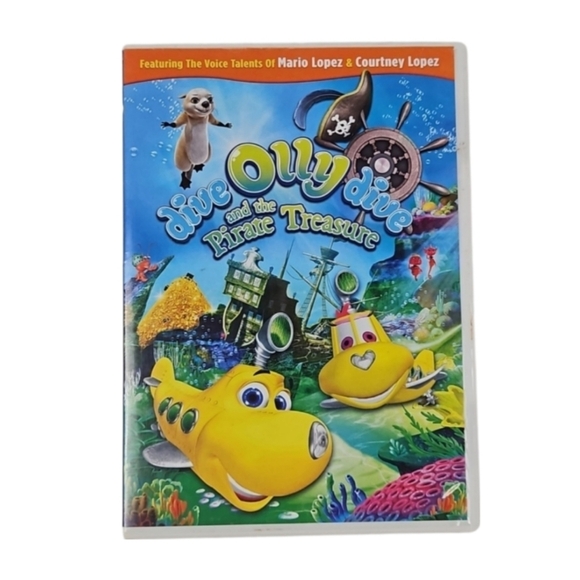 Dive OLLY Dive and the Pirate Treasure DVD Movie Animated Kids Movie - Picture 1 of 5
